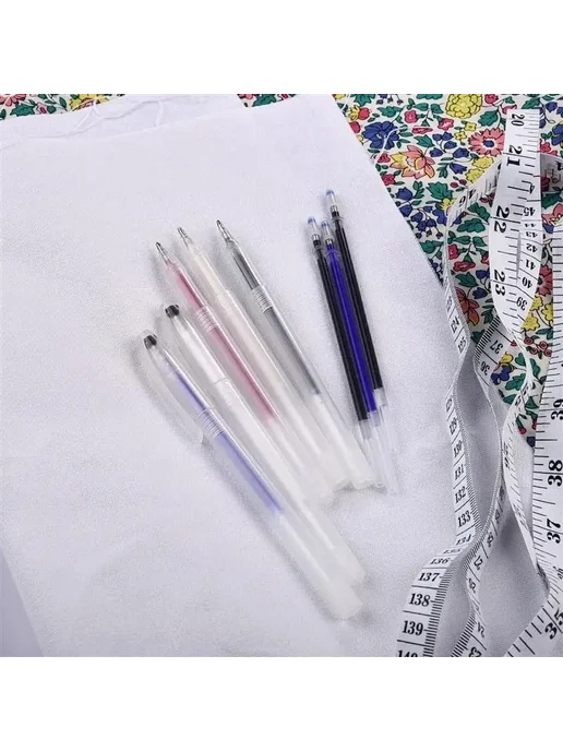 Маркер для ткани исчезающий чёрный 10 шт, 10 шт, фото 4