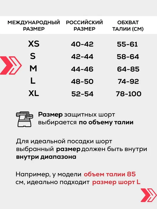 Горнолыжная Защита Сноуборд Шорты Черный Белый, черный, фото 2