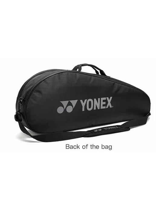 Сумка для бадминтона Yonex Универсальная 3 ракетки Черный, черный, фото 2