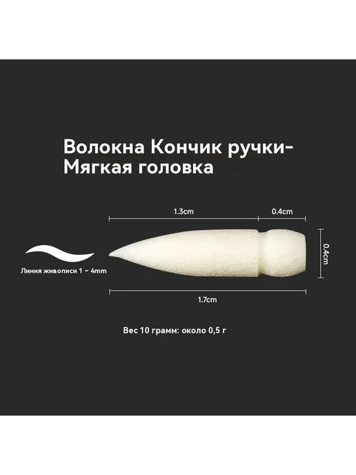 Маркеры акриловые GuangNa 8101, набор 20 шт, белый, 20 шт, фото 2