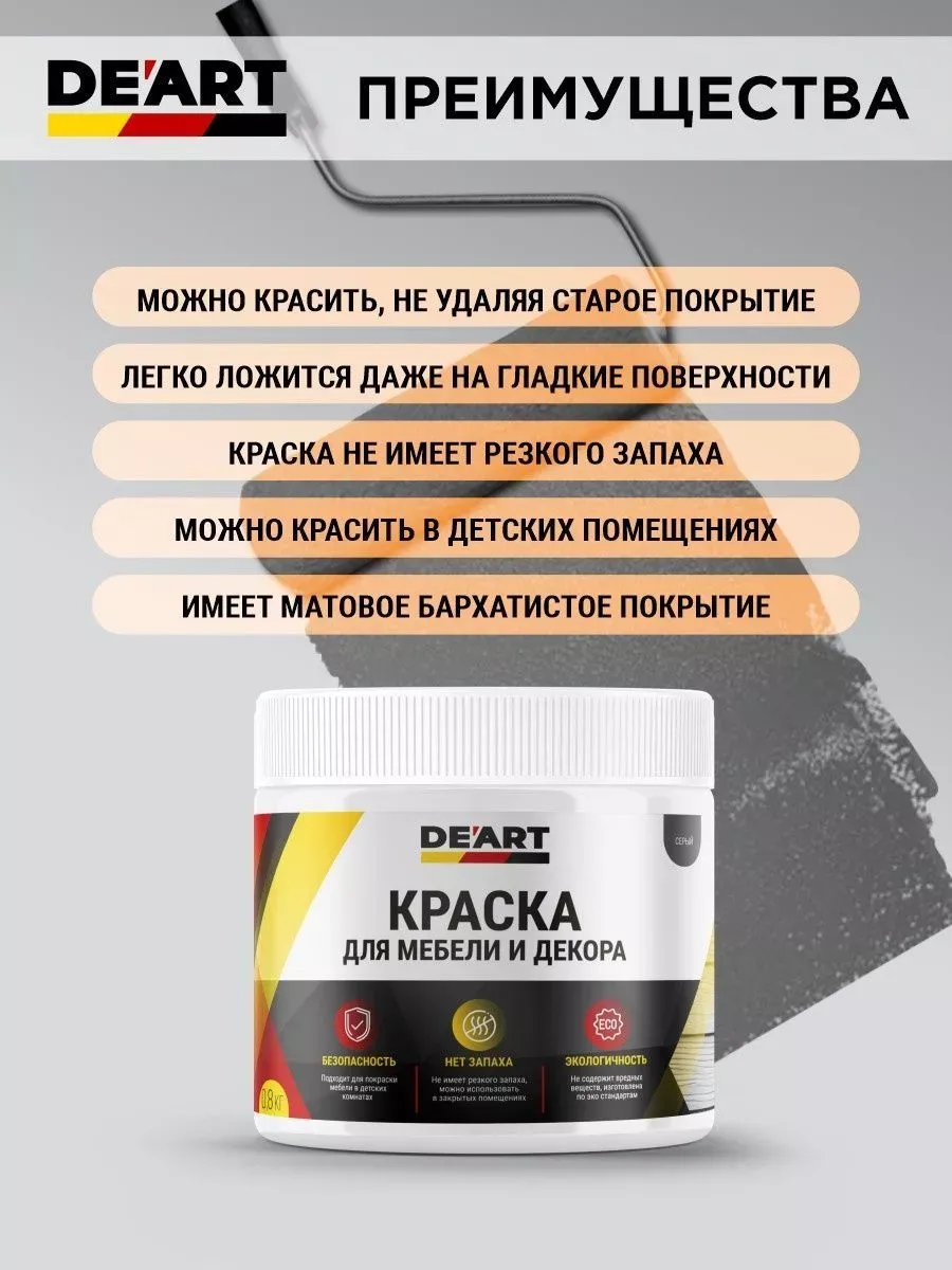 Краска для мебели и декора матовая венге фото 16