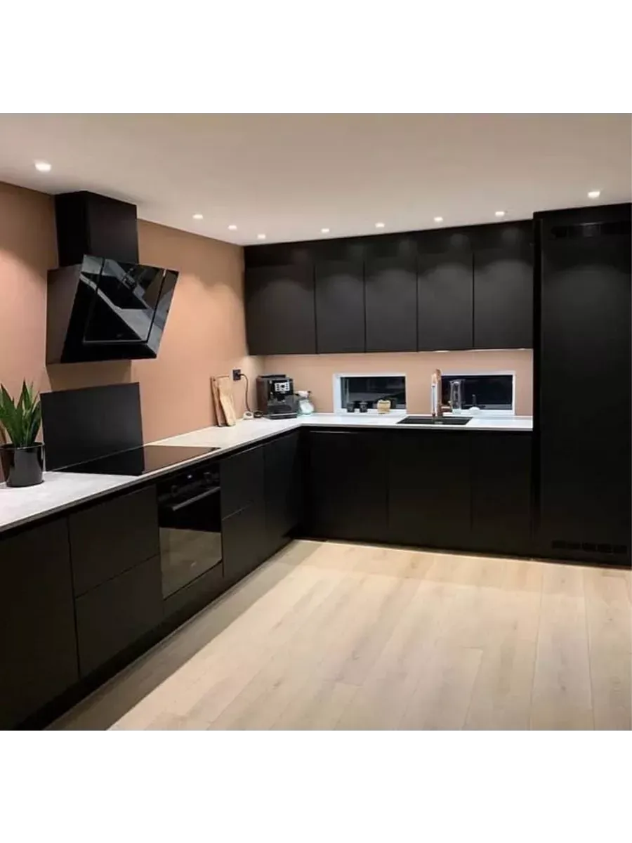 Краска для мебели и декора матовая без запаха чёрная фото 7