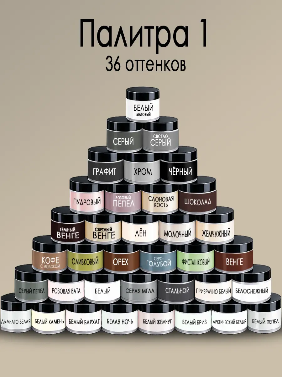 Краска для мебели и декора матовая светлый венге фото 23