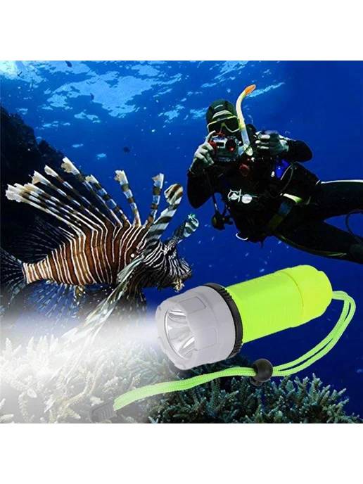 Подводный фонарь XHP120 10000 Лм IPX8 18650 26650 Фонарь, вариант, фото 2