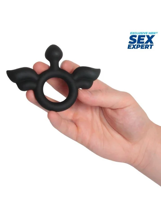 Bior toys Эрекционное кольцо с крылышками, черный, фото 3