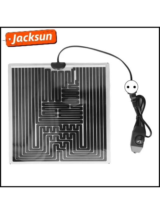 Грелка для рептилий Jacksun 5 Вт Графен ПЭТ, 5 Вт, фото 4