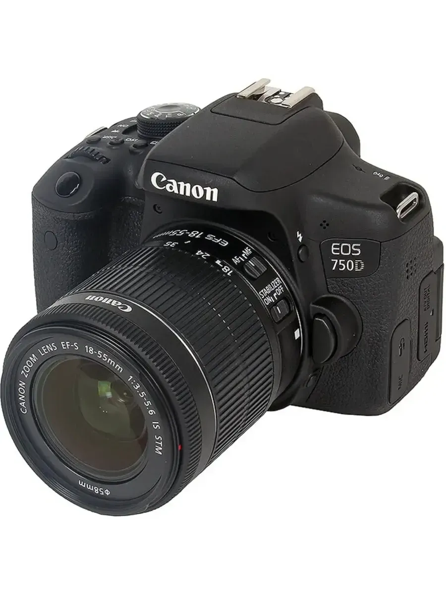 Фотоаппарат EOS 750D kit 18-55 IS STM