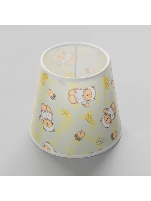 frotorspla Абажур для светильника "Мишки", Е14, 14х14 см, 14x14 см