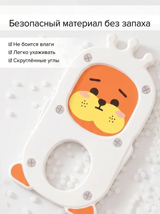 Pituso Стеллаж для игрушек в детскую Funny оранжевый, оранжевый, фото 5