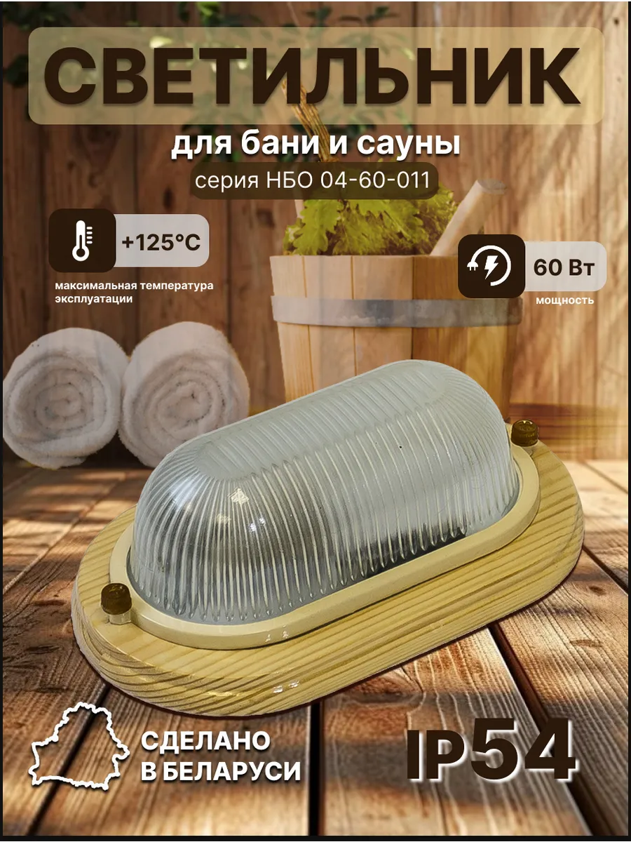 Светильник для бани и сауны
