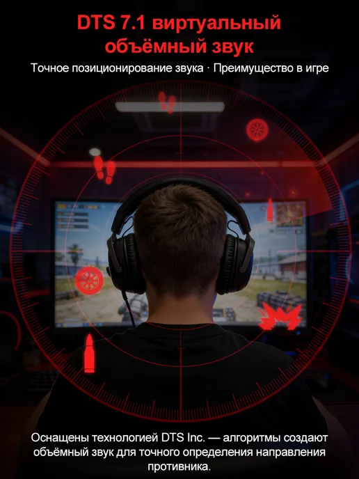 HYPERX cloud3 черное Профессиональная игровая гарнитура, черный, фото 2