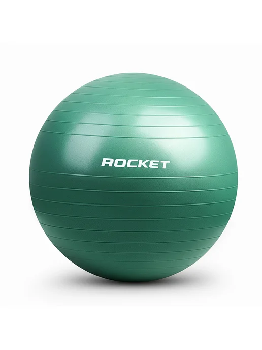 ROCKET Фитбол мяч для фитнеса гимнастический шар для грудничков 70, зеленый, фото 2