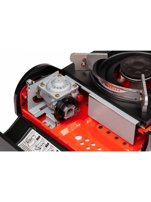 Tourist Standart Плита газовая портативная FENIX (TS-370), красный, фото 3