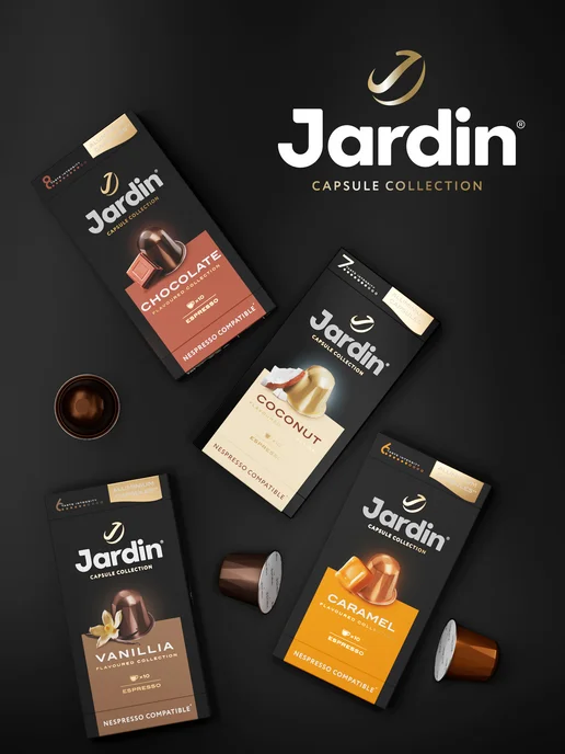 JARDIN Набор ароматизированных капсул ассорти, 4 вида, 40 кап, ароматизированных, фото 6