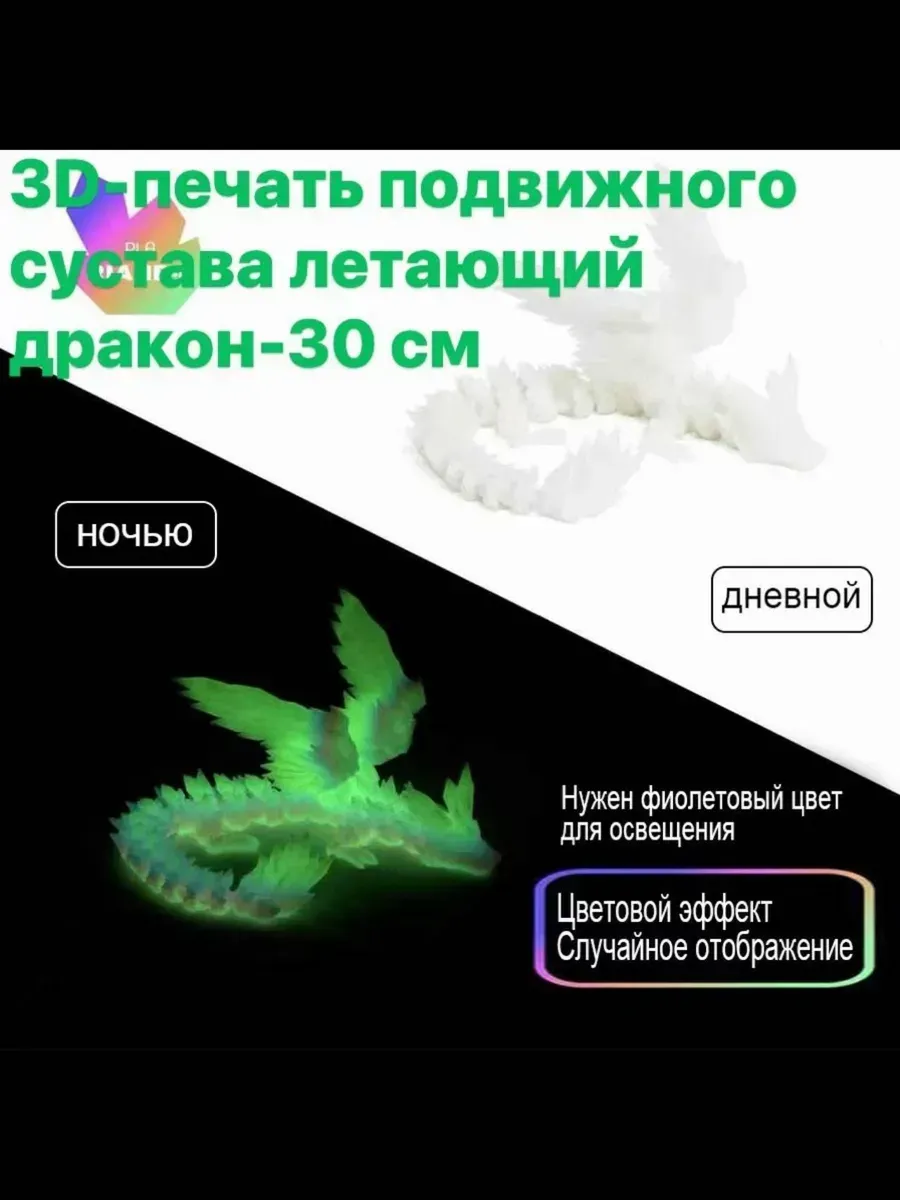 3D-печать игрушки с крыльями дракона 30CM