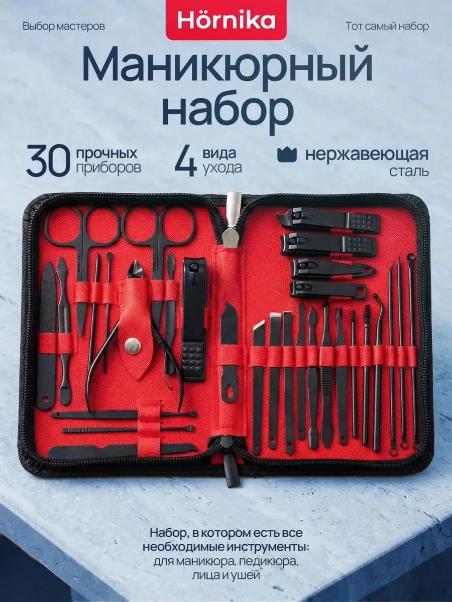 Профессиональный набор для маникюра и педикюра