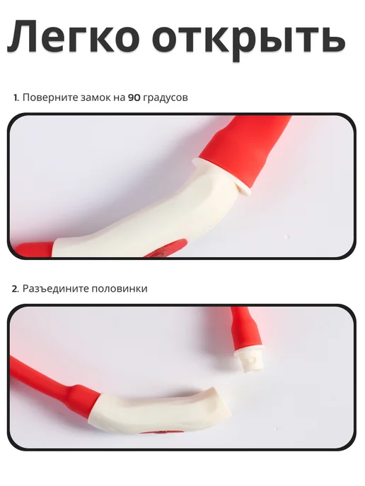 BANGBOOM Светящийся ошейник для собак и кошек силиконовый с зарядкой, зеленый, фото 8