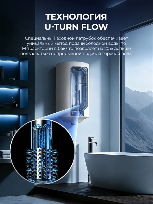 Haier Водонагреватель накопительный 100л,1.75кВт ES100V-C3, 100 л, фото 2