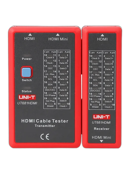 uni-t Тестер HDMI UT681HDMI, черный, фото 2