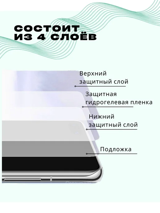 SmVStore Защитная гидрогелевая пленка на Oukitel WP23 Plus, вариант, фото 4