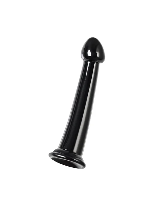 TOYFA RealStick Brutal Гибкий гелевый стимулятор на присоске Jelly Dildo M, черный, фото 2