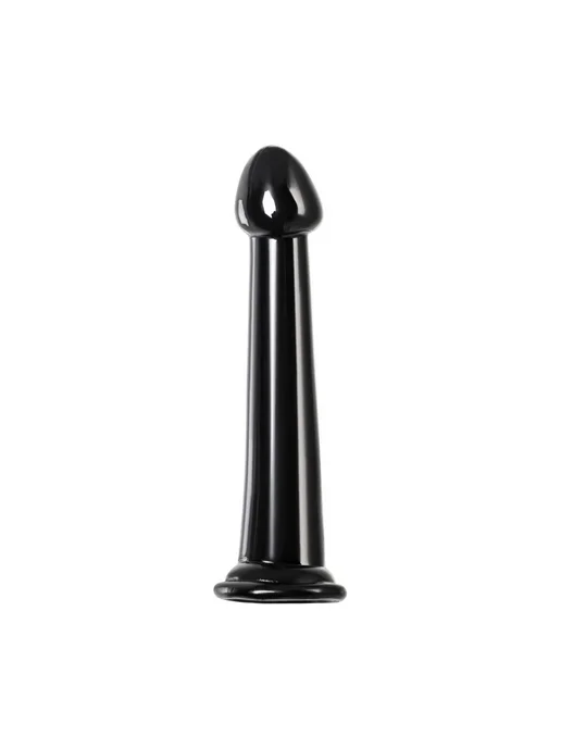TOYFA RealStick Brutal Гибкий гелевый стимулятор на присоске Jelly Dildo M, черный, фото 3