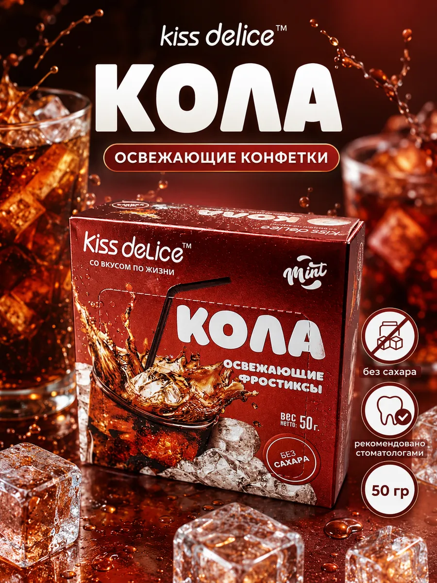 Конфеты без сахара освежающие