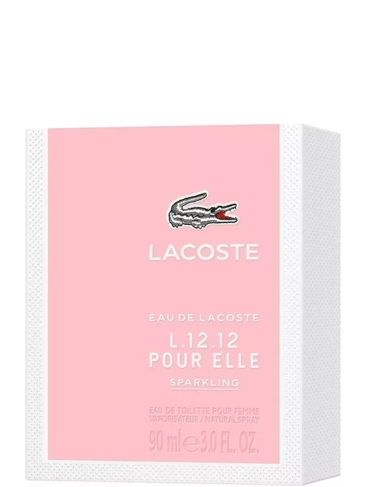 город парфюмерии Lacoste L.12.12 Pour Elle Sparkling 90, 90 мл, фото 3