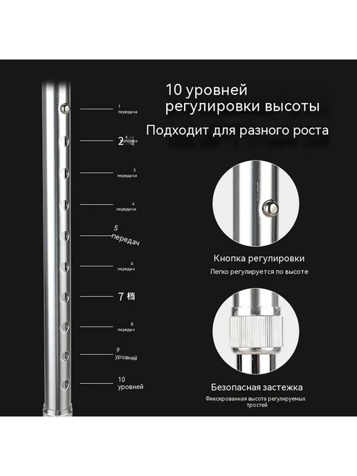 Трость Бронзовый цвет 745–950, вариант, фото 3