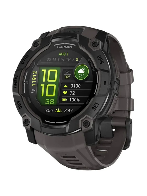 Garmin Смарт-часы Instinct 3 Amoled 33 мм, Ростест (ЕАС), чёрный, черный, фото 3