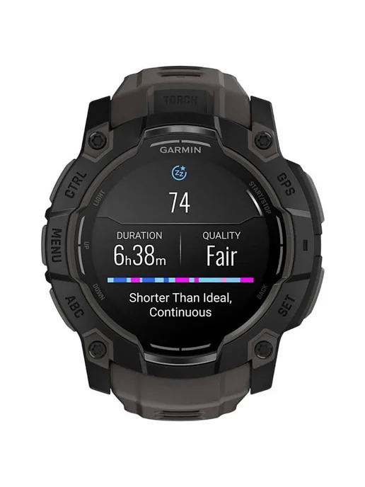Garmin Смарт-часы Instinct 3 Amoled 33 мм, Ростест (ЕАС), чёрный, черный, фото 6