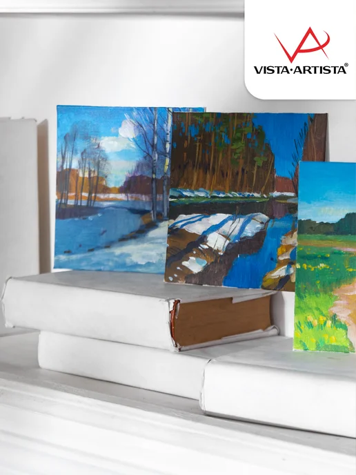Vista-Artista Картон черный для творчества, 30х20 см, 228 г м², 6 шт, 30x20 см, 228 г, фото 5