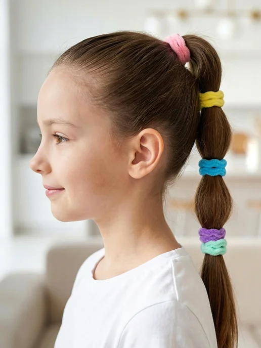 HairBee Резинки для волос набор детские маленькие 100 шт, 50 шт, фото 2