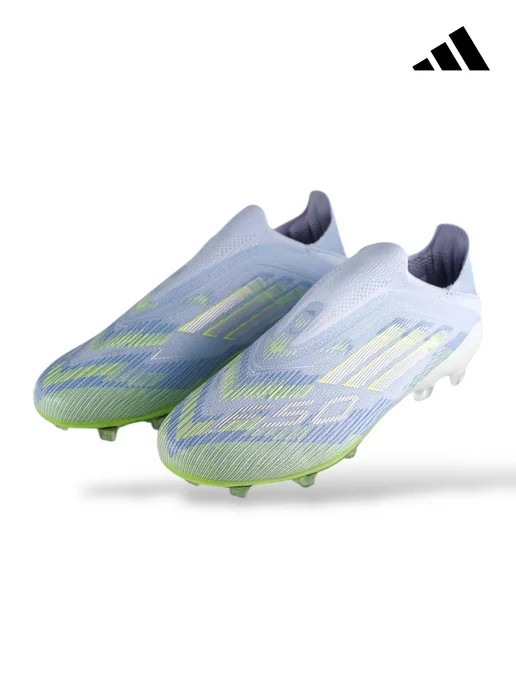 tempo.football Детские футбольные бутсы без шнурков Adidas F50, синий, фото 2