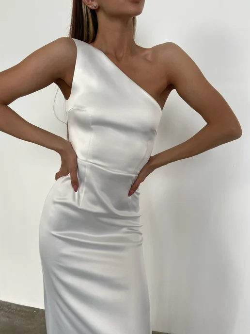 OZEROVA Wedding Dress Свадебное платье длинное, белый, фото 3