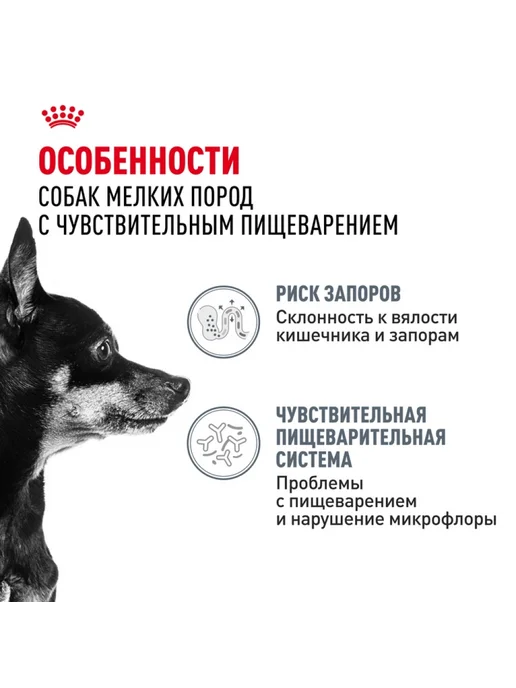 Сухой корм Royal canin Sensible Digestive для собак, мелкие, 1 кг, фото 2