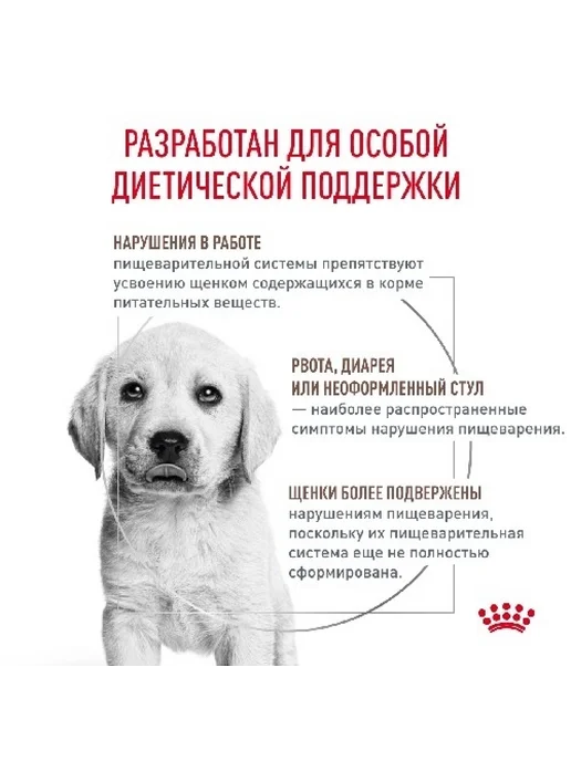 Сухой корм Royal canin Ветеринарный Gastrointestinal для собак, щенки, 1 кг, фото 2