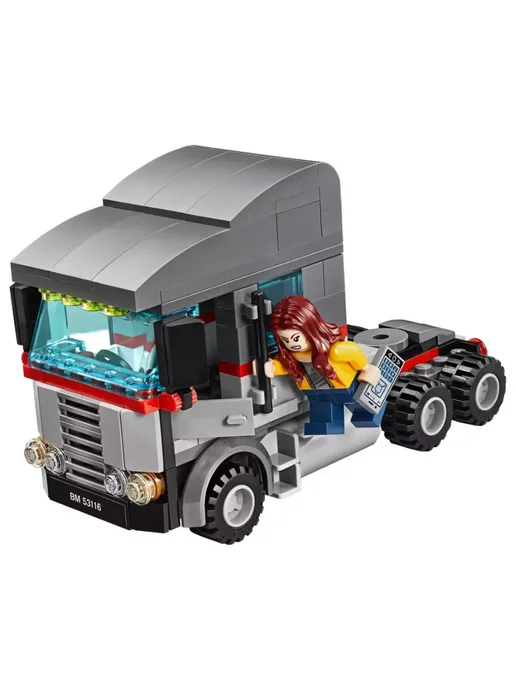 LEGO. Конструктор Черепашки Ниндзя Побег на Грузовике 743 детали, черный, фото 5
