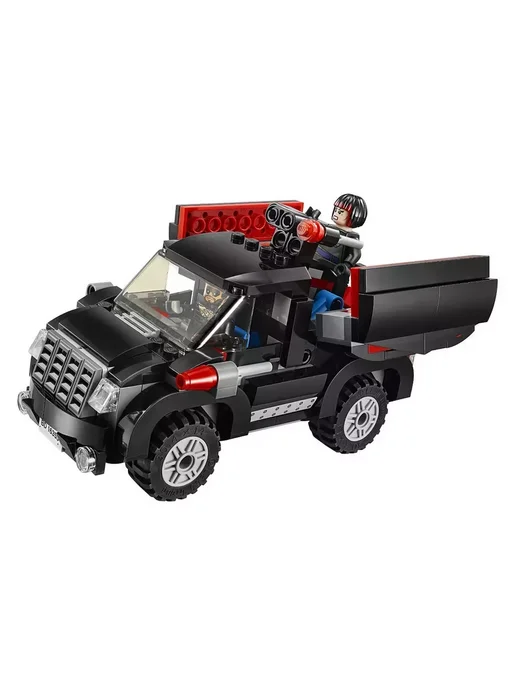 LEGO. Конструктор Черепашки Ниндзя Побег на Грузовике 743 детали, черный, фото 6