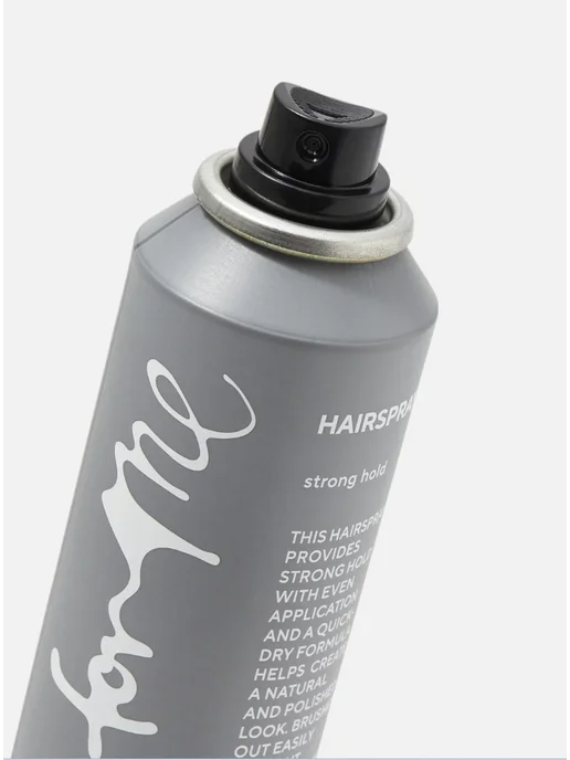 FOR ME Лак для волос сильной фиксации HAIRSPRAY strong hold 75 мл, 200 мл, фото 4