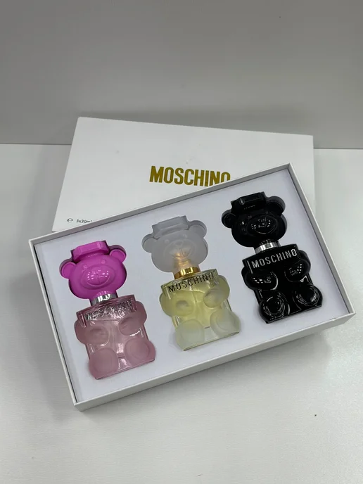 Подарочный набор духов Москино Moschino Toy, 3 шт