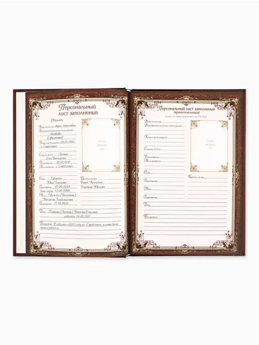 frotorspla Родословная книга Семейная летопись 16.5x24 см, 16.5x24 см, фото 8
