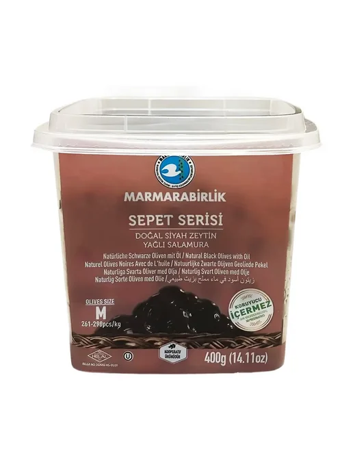 Marmarabirlik Маслины турецкие вяленые с косточкой, M (261-290), 400гр, 400 г, фото 2
