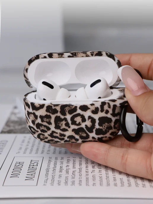 Qapla чехол на airpods pro3 кейс для наушников аирподс, черный, фото 7