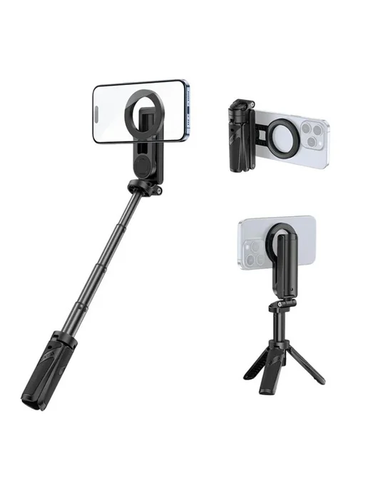 Ulanzi Штатив - монопод JJ03 3-in-1 Magnetic Phone Tripod, вариант, фото 5