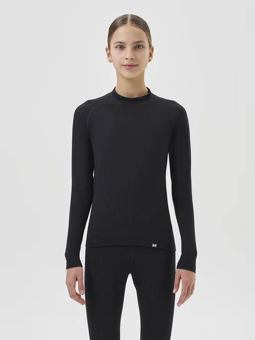 NORDSKI Комплект спортивного термобелья для лыж бега Advance Black, черный, фото 2
