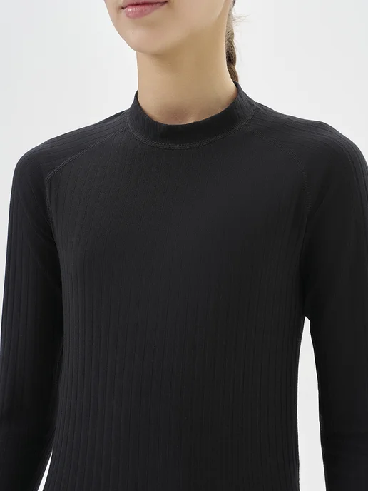 NORDSKI Комплект спортивного термобелья для лыж бега Advance Black, черный, фото 4