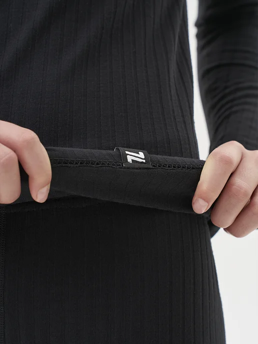 NORDSKI Комплект спортивного термобелья для лыж бега Advance Black, черный, фото 5