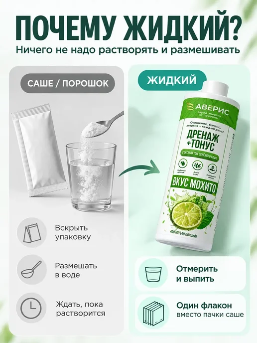 Дренажный напиток со вкусом Мохито, Мохито, фото 4