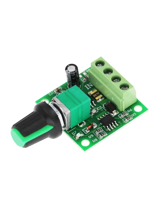 GSMIN ШИМ PWM регулятор скорости двигателя 1.8В-12В, 2A, вариант, фото 2